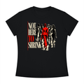 Women's Slim Fit Crewneck T-Shirt | NOT HERE TO SHRINK