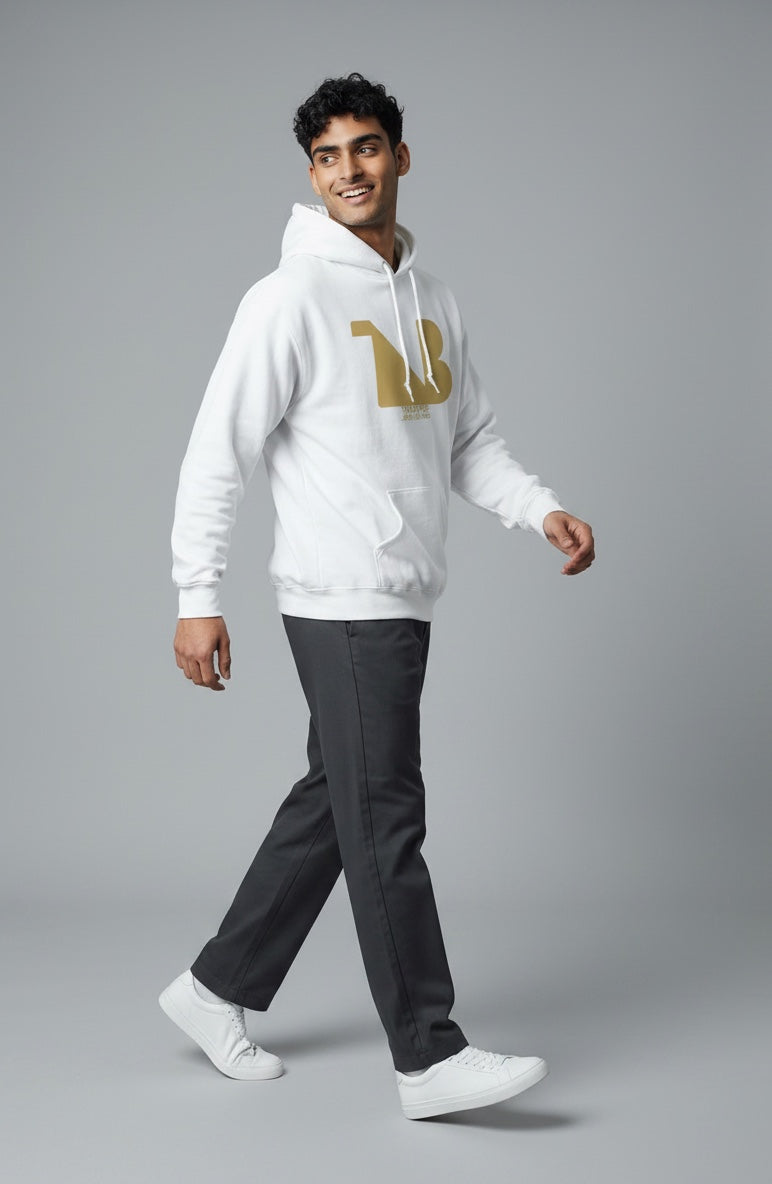 Theatre-Inspired Statement Hoodie — THEATRE NOIR BLANC | Noir Aesthetic