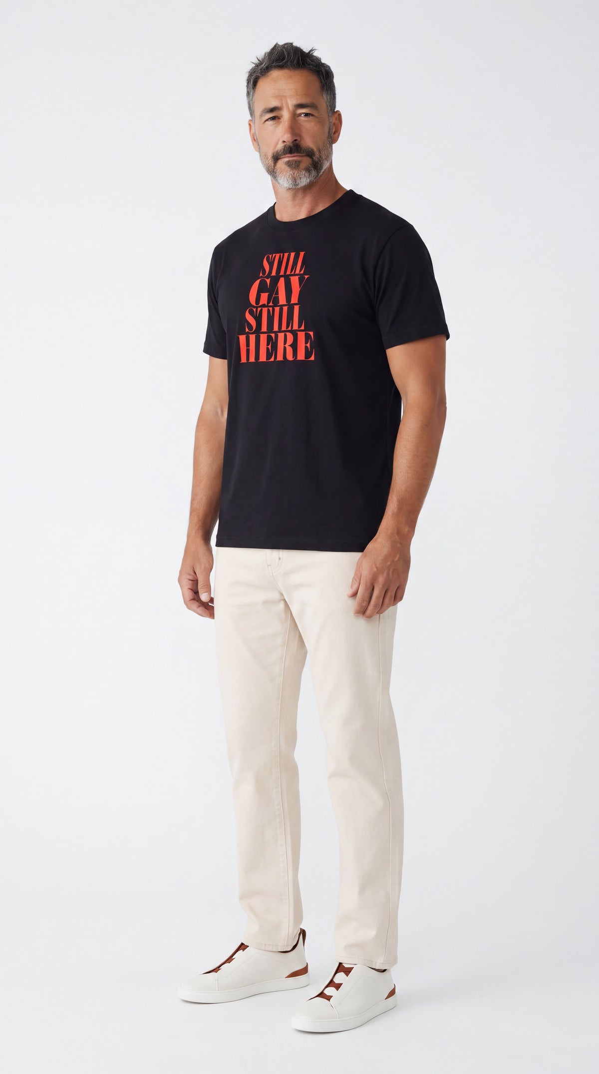 Unisex Seamless 100% Cotton Tee | STILL GAY STILL HERE