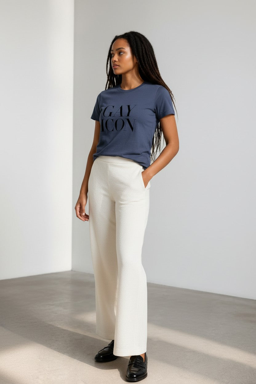 Crewneck Women's Tee Shirt | GAY ICON | GAY ICON COLLECTION