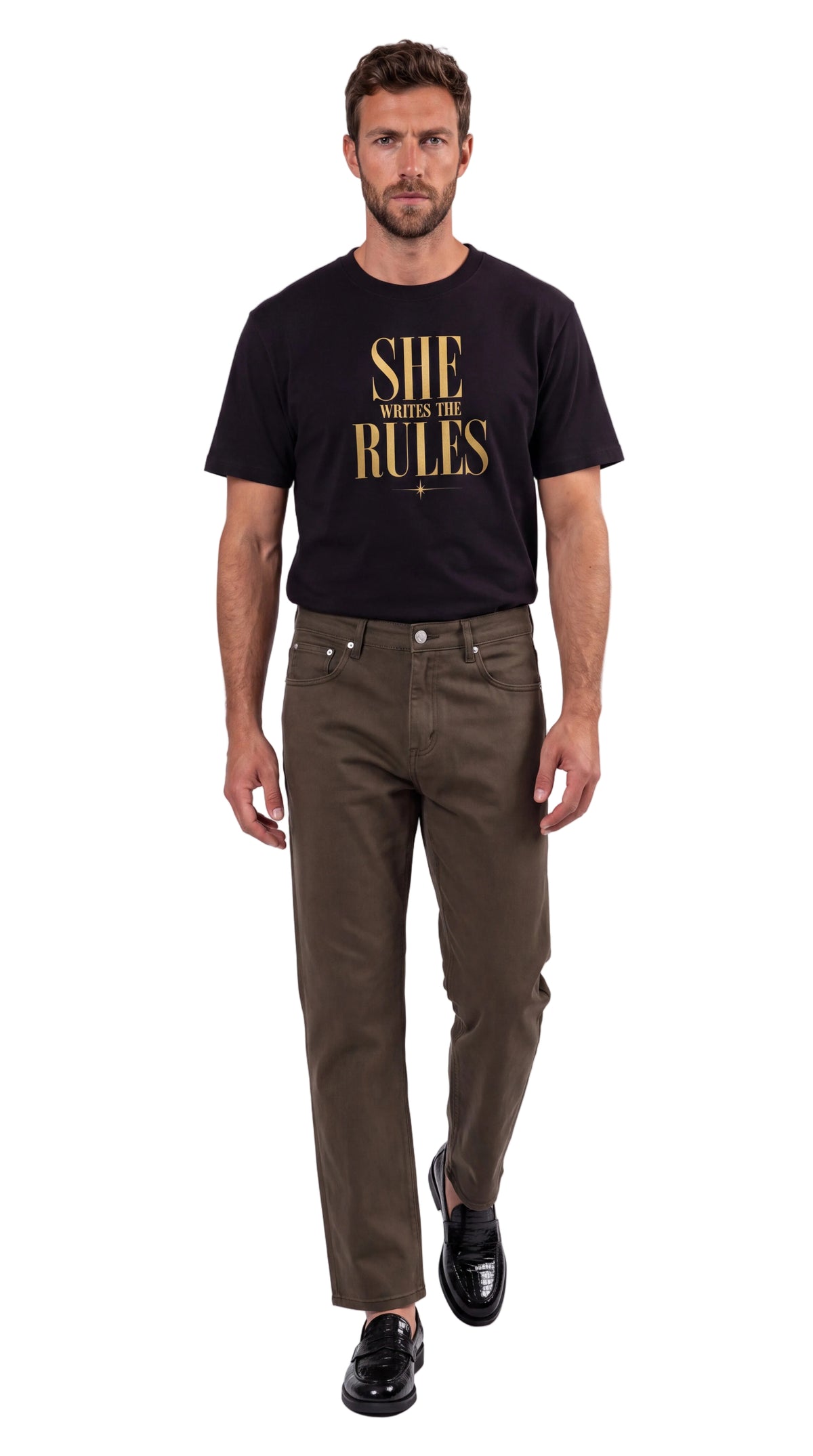 Unisex Seamless 100% Cotton Tee | SHE WRITES THE RULES