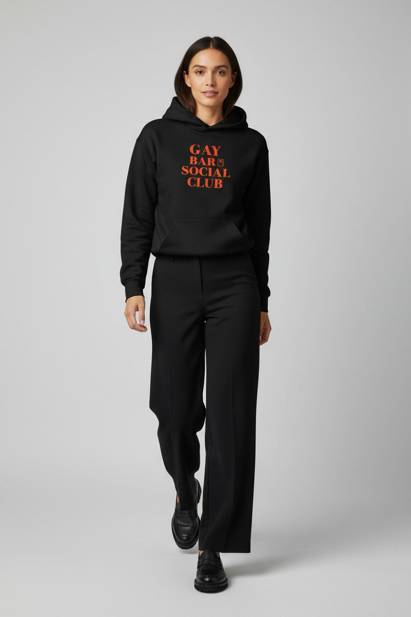 Premium Unisex Fleece Hoodie | GAY BAR SOCIAL CLUB | CONVERSATION COLLECTION