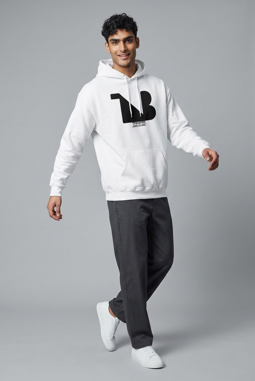 Theatre-Inspired Statement Hoodie — THEATRE NOIR BLANC | Noir Aesthetic