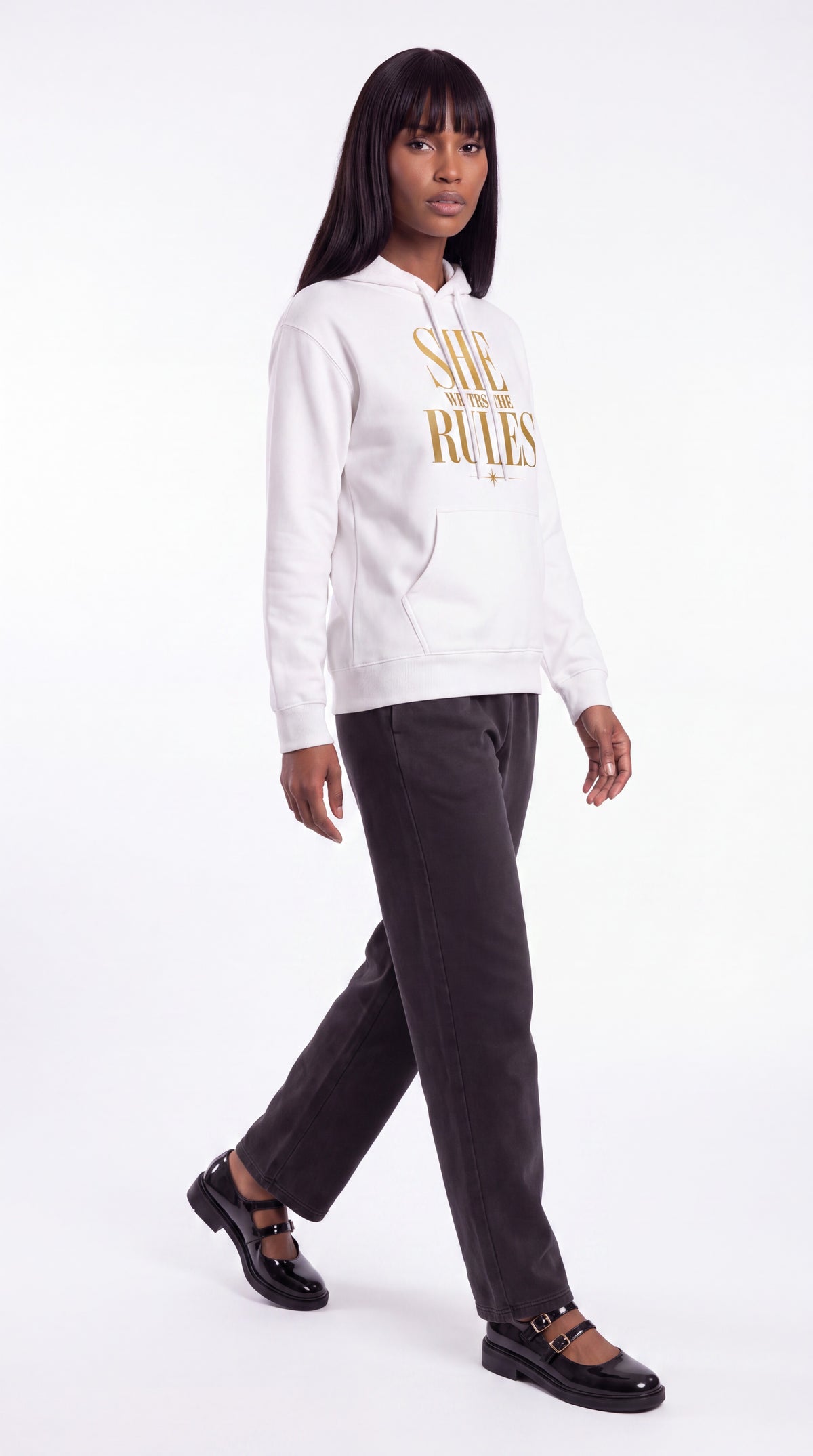 Unisex Heavyweight 100% Cotton Hoodie | SHE WRITES THE RULES