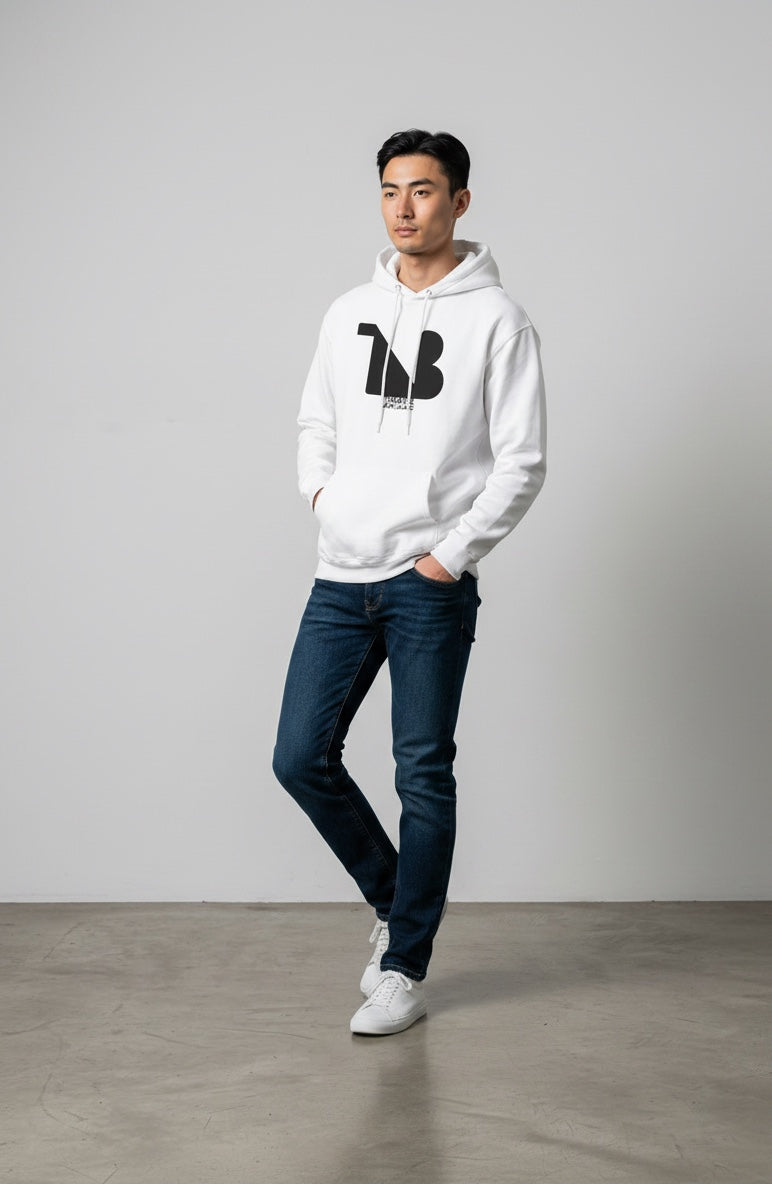 Theatre-Inspired Statement Hoodie — THEATRE NOIR BLANC | Noir Aesthetic