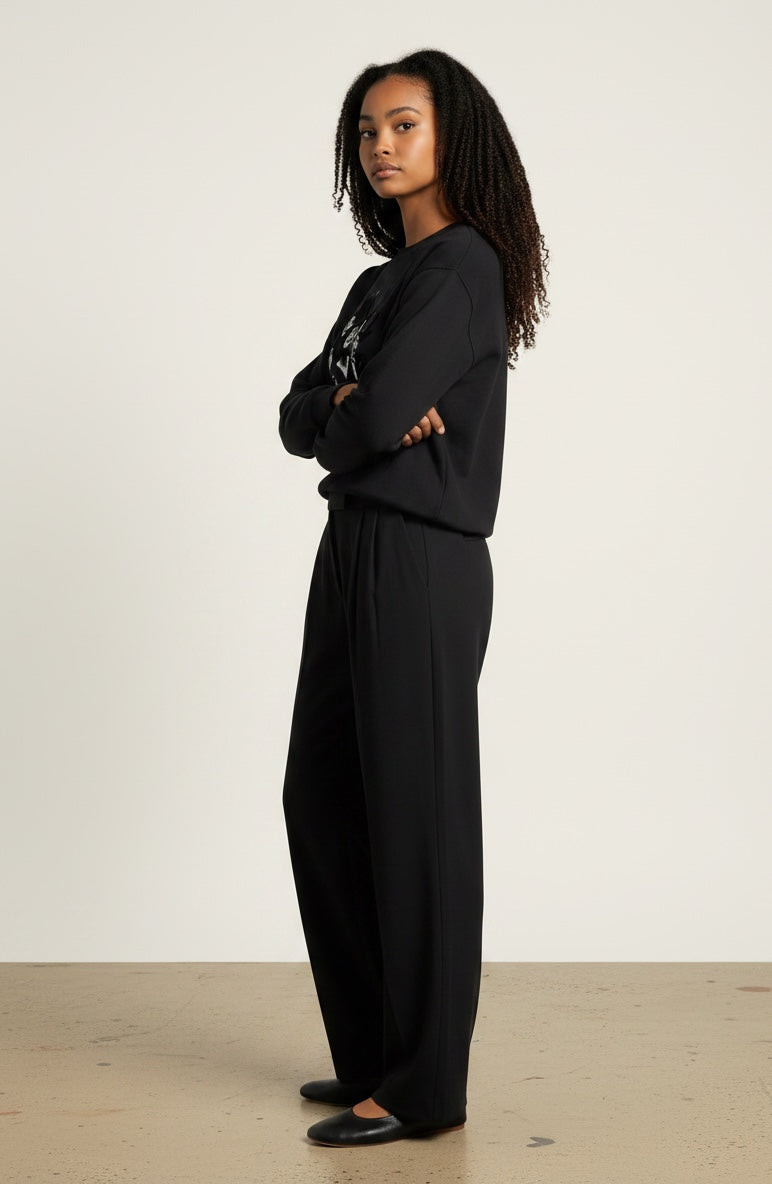 Drop Shoulder Sweatshirt — LES ÉTOILES NOIRES | Theatre-Inspired Fashion
