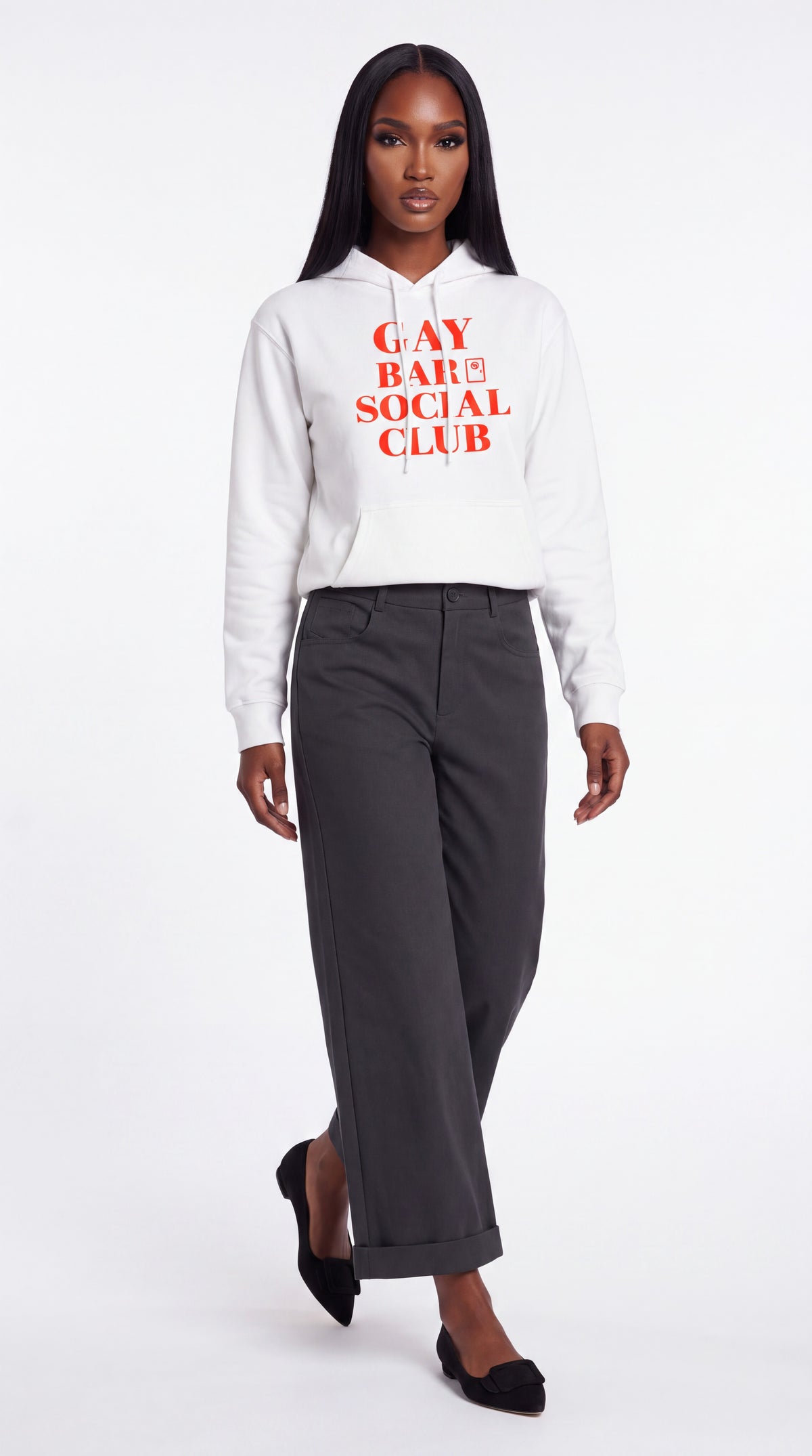 Unisex Heavyweight 100% Cotton Hoodie | GAY BAR SOCIAL CLUB