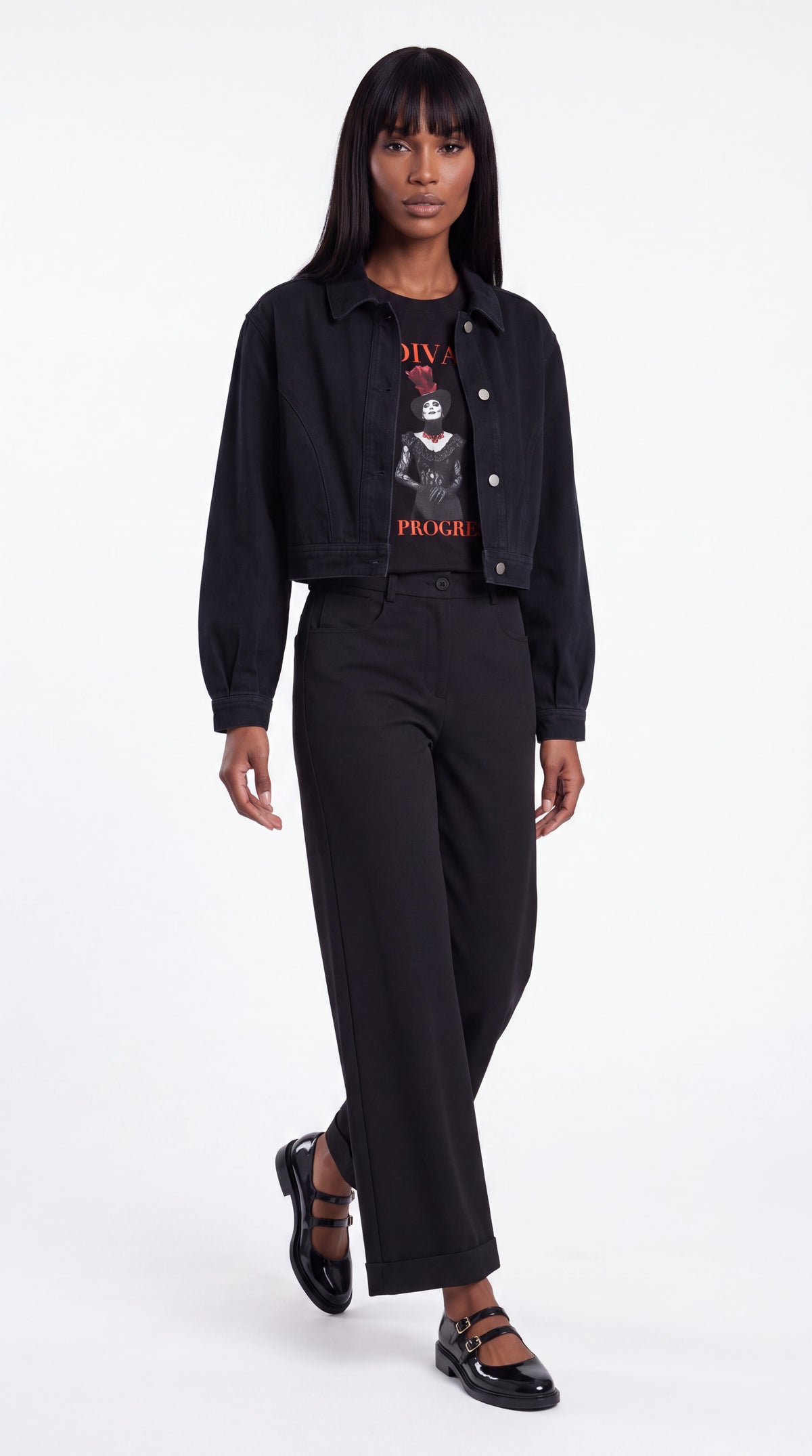 Unisex Slim Fit Heavyweight Tee | DIVA IN PROGRESS