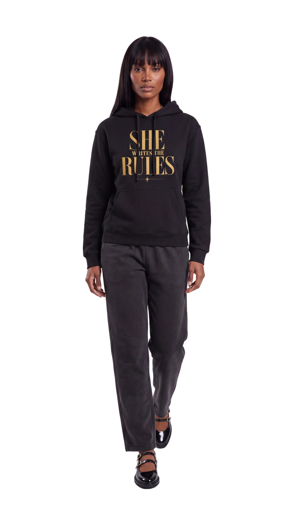 Unisex Heavyweight 100% Cotton Hoodie | SHE WRITES THE RULES