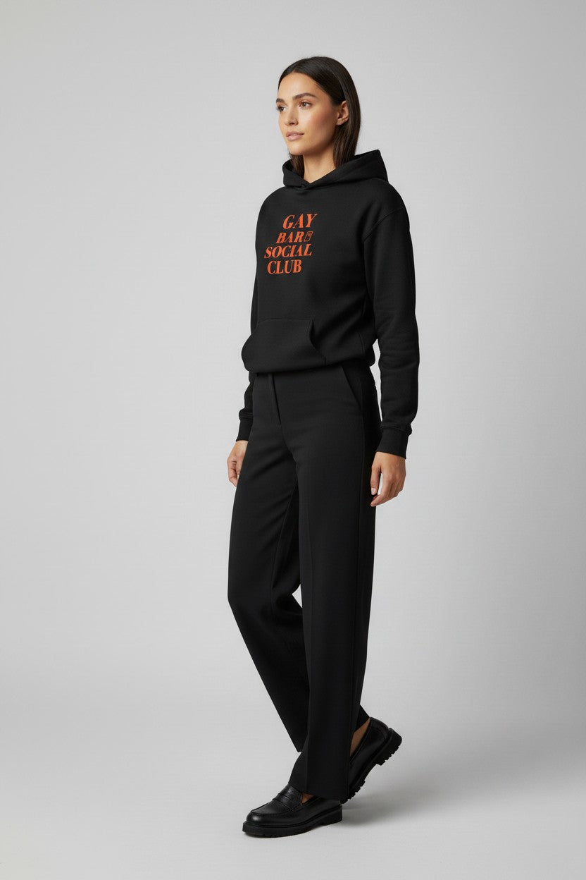 Premium Unisex Fleece Hoodie | GAY BAR SOCIAL CLUB | CONVERSATION COLLECTION