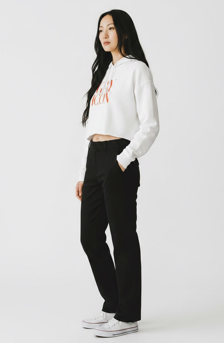 Cropped Women's Hoodie | GAY ICON | GAY ICON COLLECTION