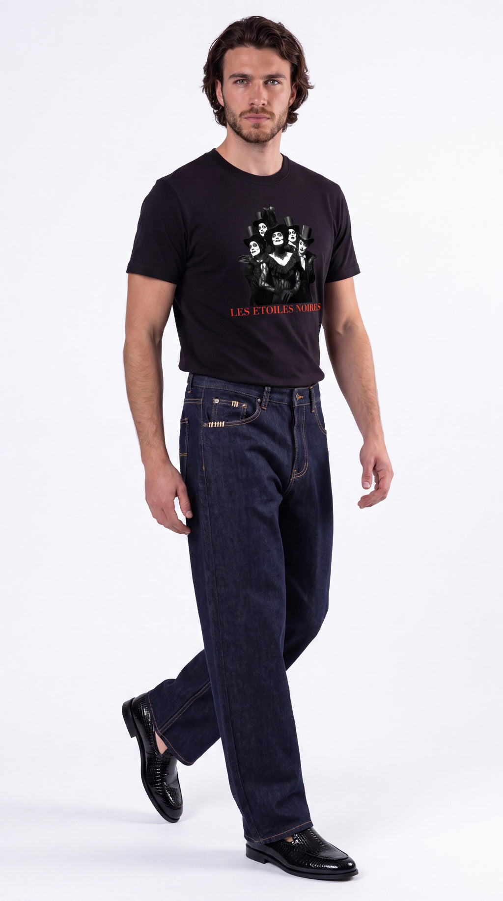 Unisex Slim Fit Heavyweight Tee | LES ÉTOILES NOIRES
