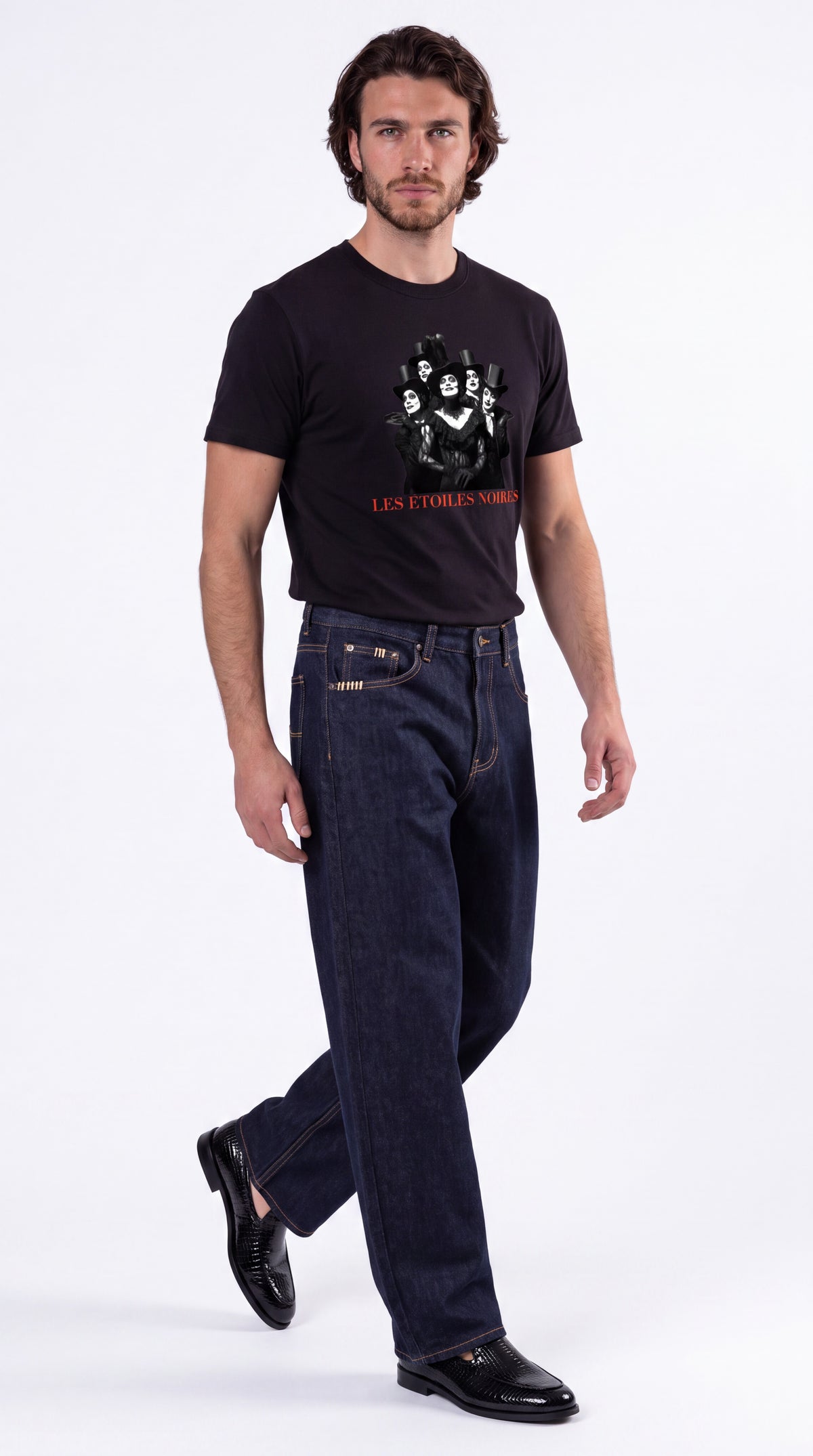 Unisex Slim Fit Heavyweight Tee | LES ÉTOILES NOIRES
