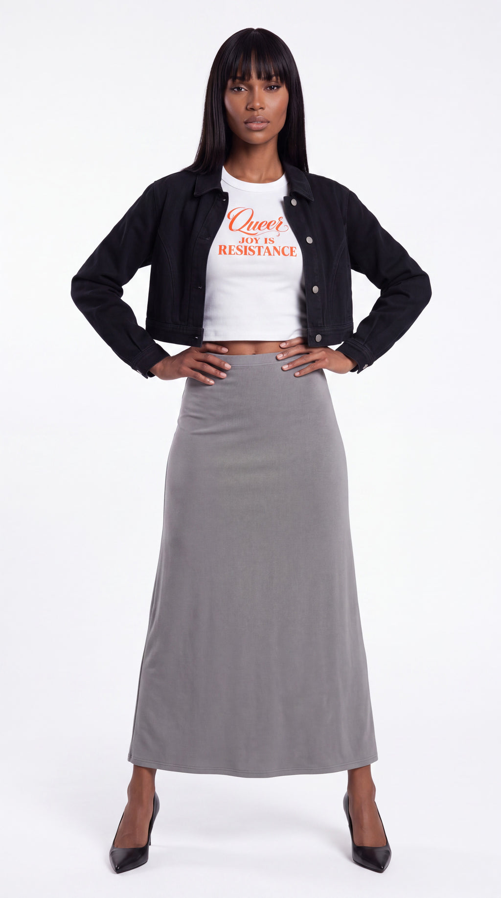 Women's Knit Maxi Skirt