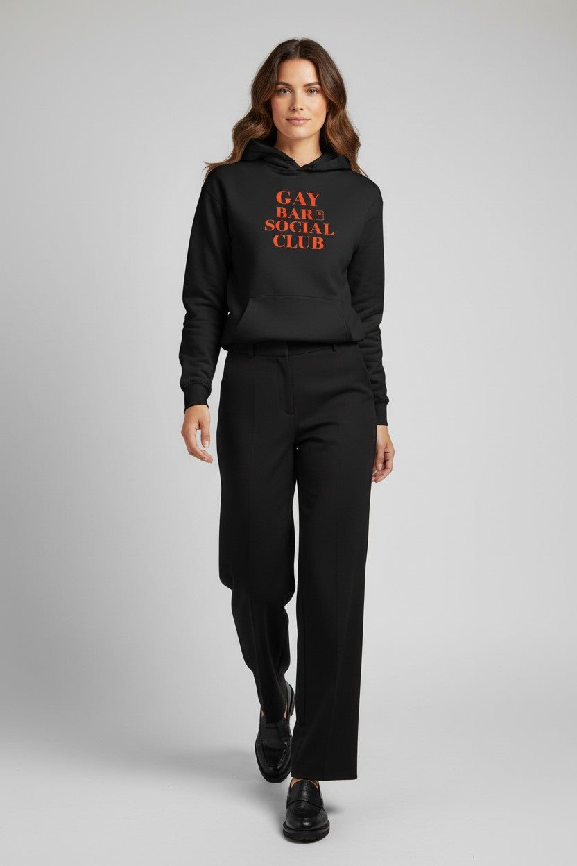 Premium Unisex Fleece Hoodie | GAY BAR SOCIAL CLUB | CONVERSATION COLLECTION