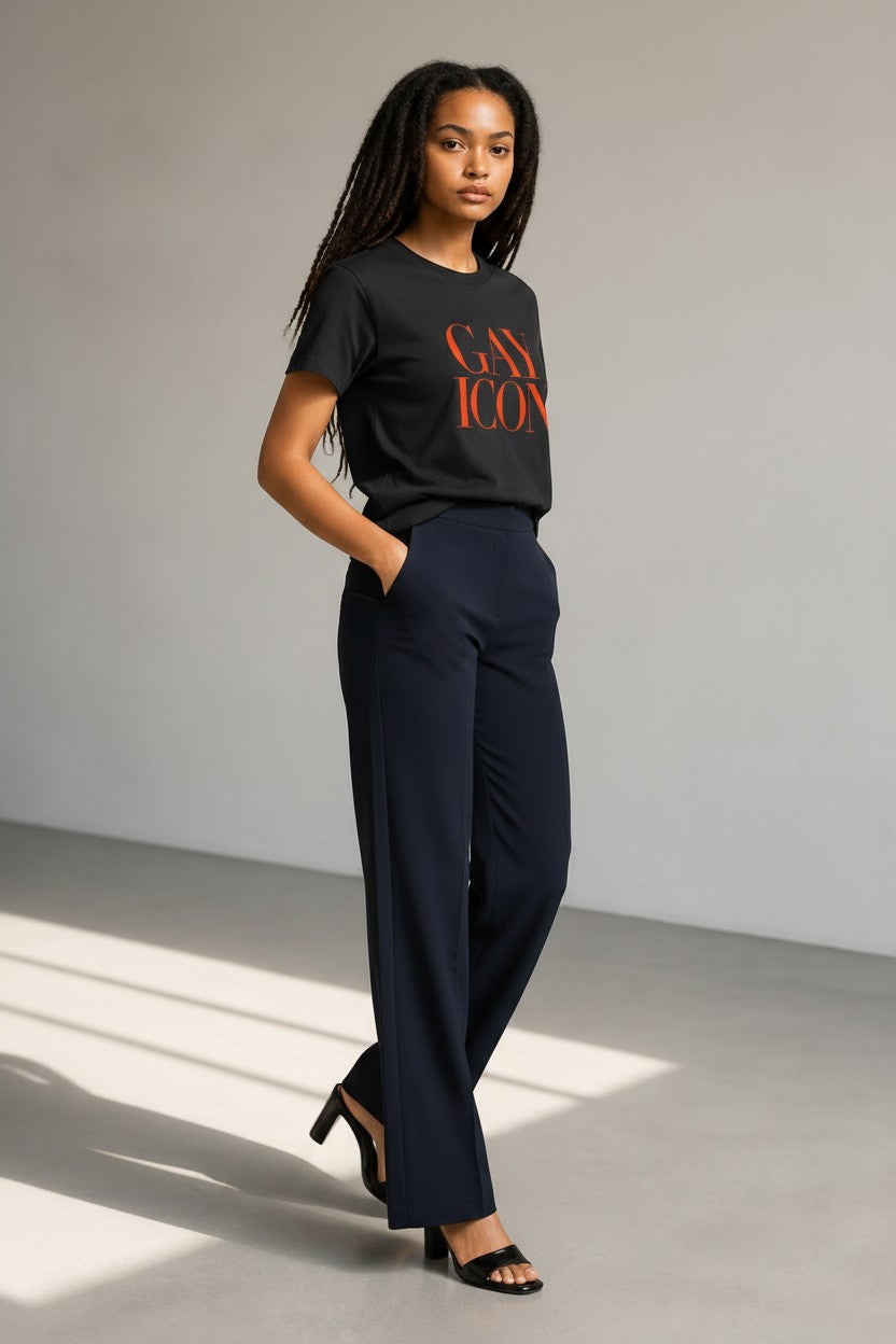 Crewneck Women's Tee Shirt | GAY ICON | GAY ICON COLLECTION