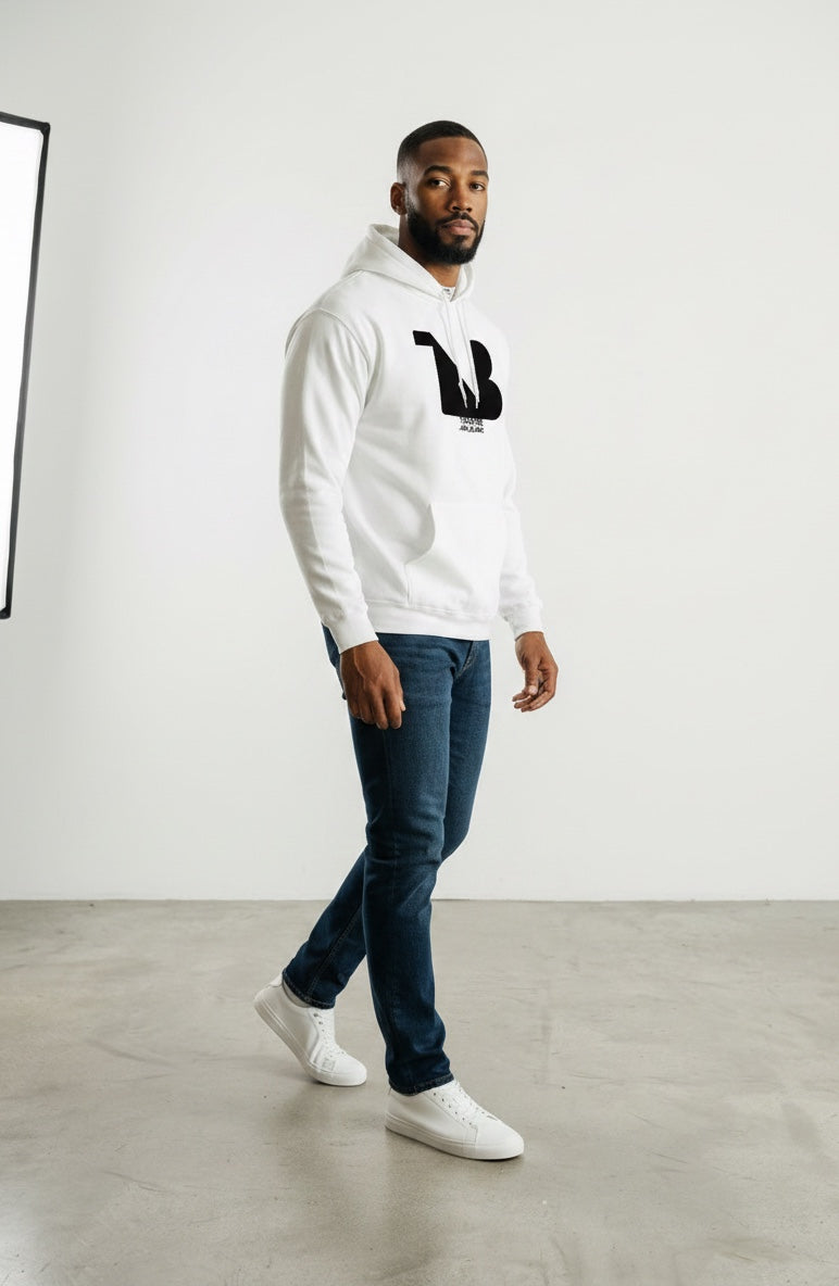 Theatre-Inspired Statement Hoodie — THEATRE NOIR BLANC | Noir Aesthetic