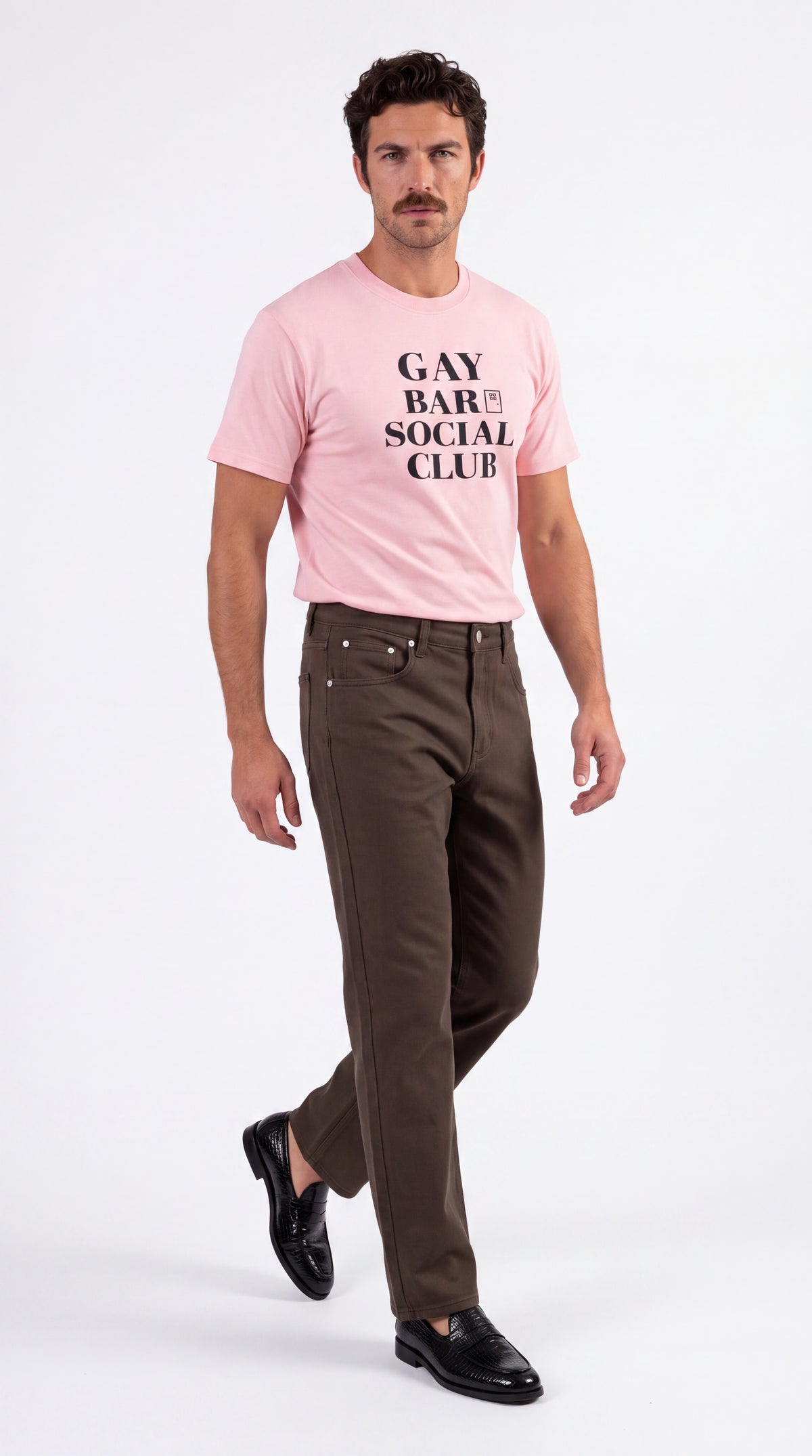 Unisex Seamless 100% Cotton T-Shirt | GAY BAR SOCIAL CLUB