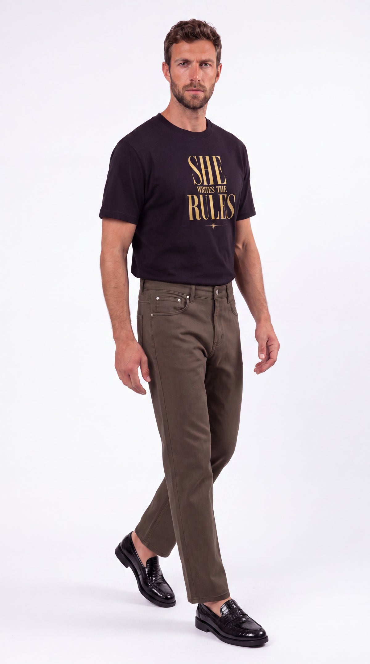 Unisex Seamless 100% Cotton Tee | SHE WRITES THE RULES