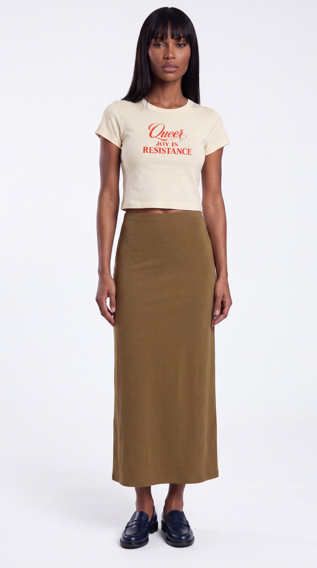Women's Knit Maxi Skirt