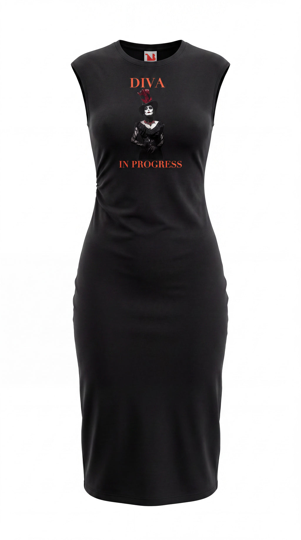 Women’s Ruched Sleeveless Dress | DIVA IN PROGRESS