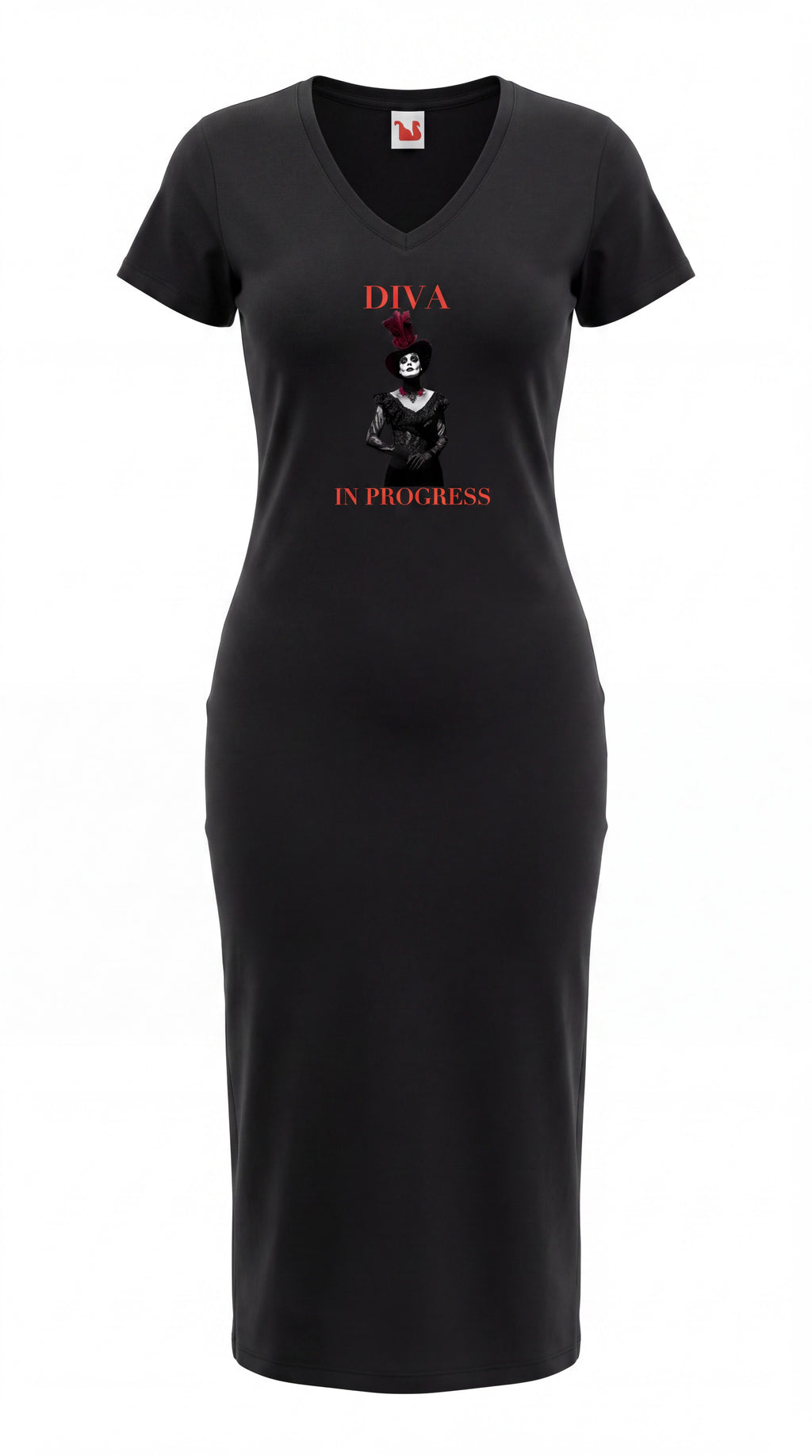 Women's V-Neck Maxi Dress | DIVA IN PROGRESS