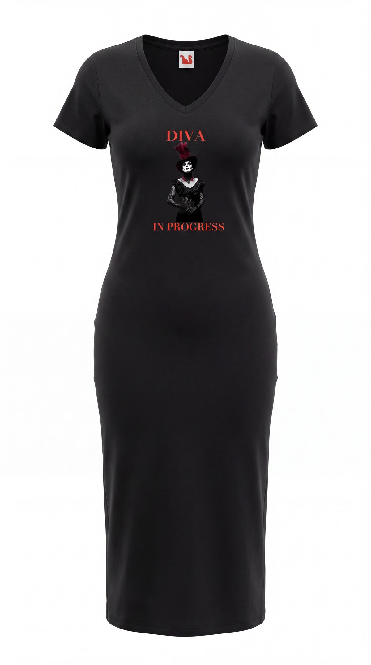 Women's V-Neck Maxi Dress | DIVA IN PROGRESS