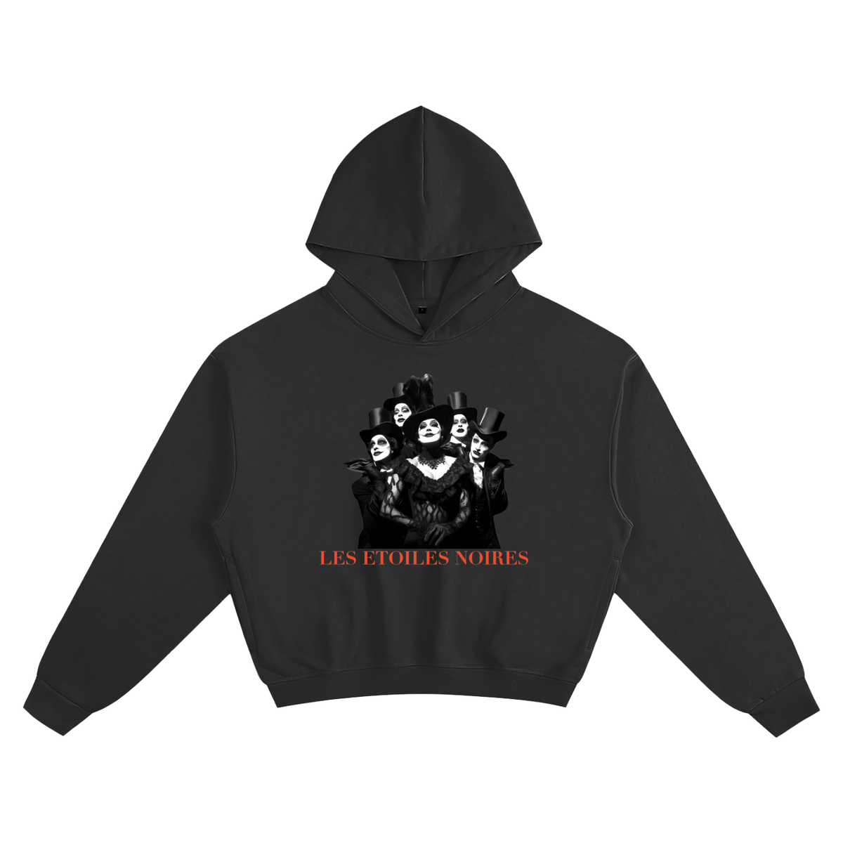 Unisex Cropped Hoodie | LES ÉTOILES NOIRES