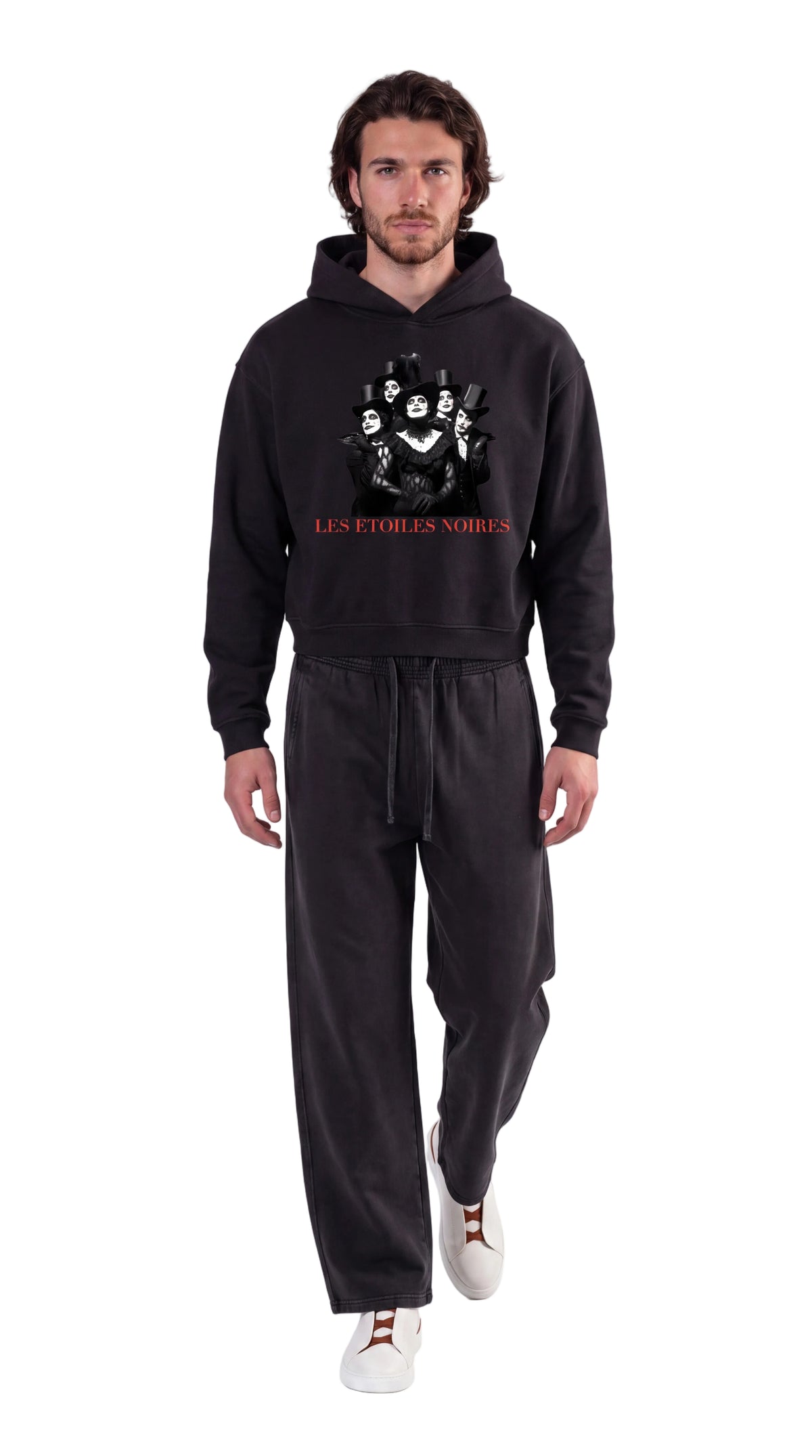 Unisex Cropped Hoodie | LES ÉTOILES NOIRES