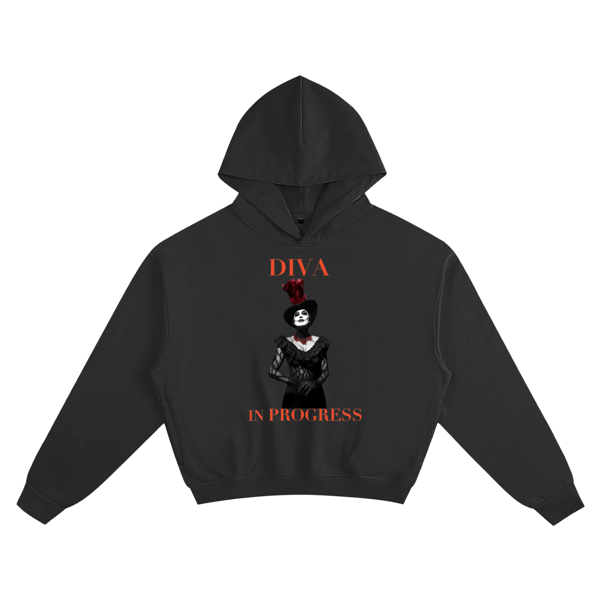 Unisex Cropped Hoodie | DIVA IN PROGRESS