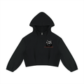Quarter-Zip Boxy Hoodie — LES ÉTOILES NOIRES | Noir Aesthetic Streetwear