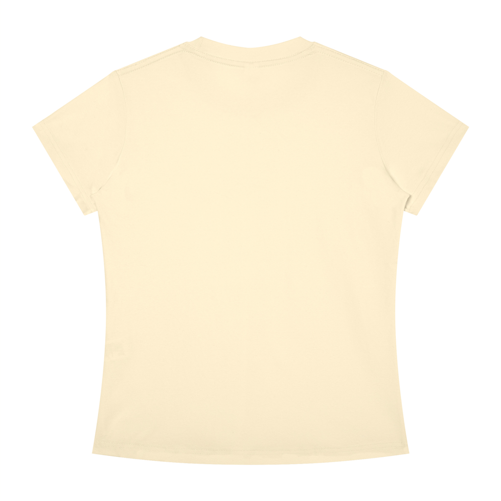 Women's Slim Fit Crewneck Tee Red Logo