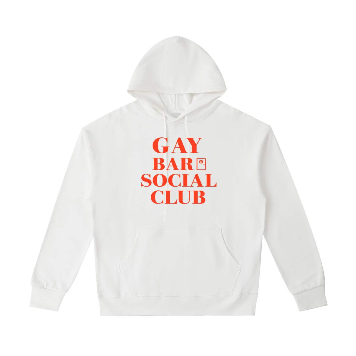 Unisex Heavyweight 100% Cotton Hoodie | GAY BAR SOCIAL CLUB