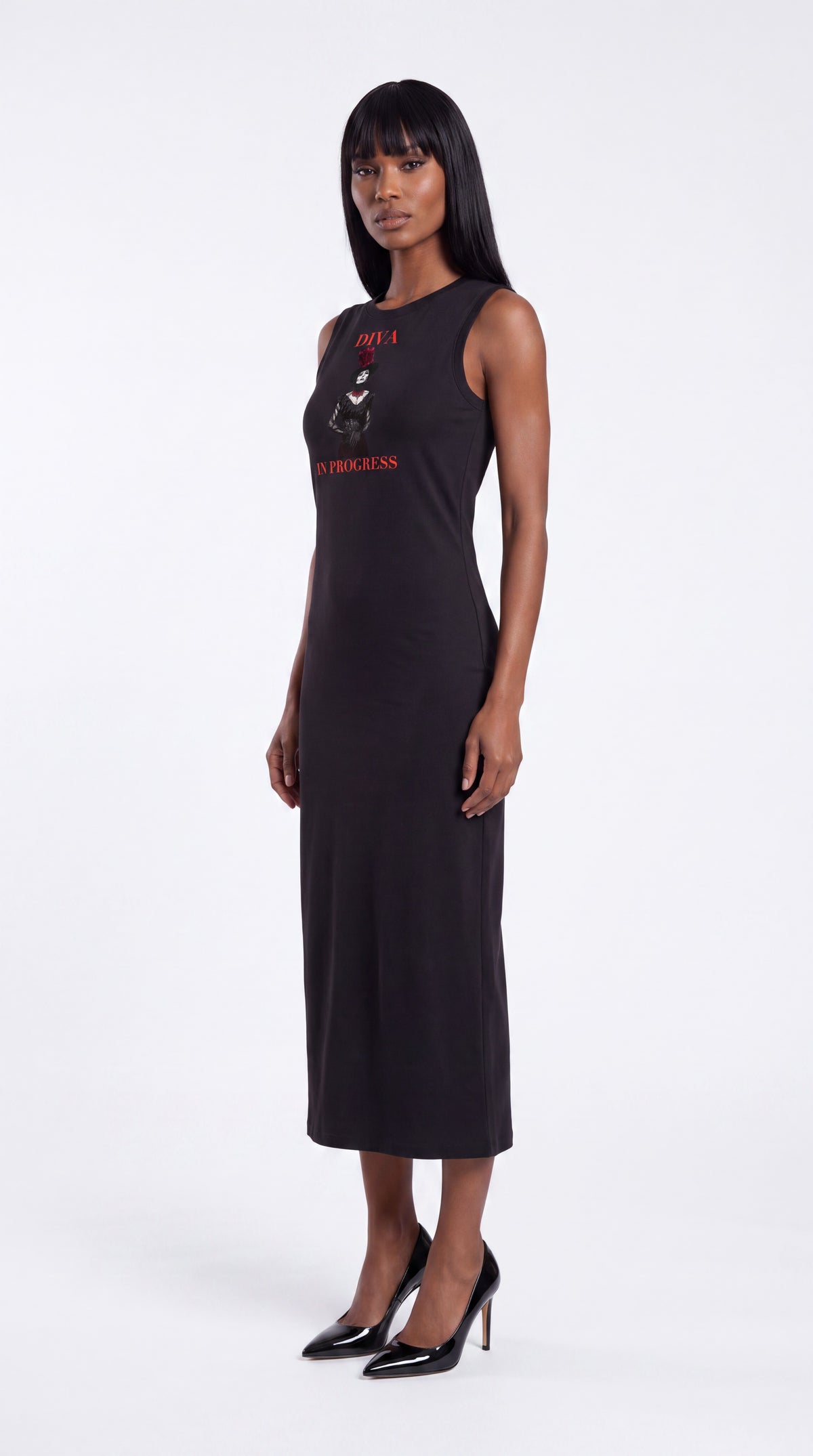 Women’s Ruched Sleeveless Dress | DIVA IN PROGRESS