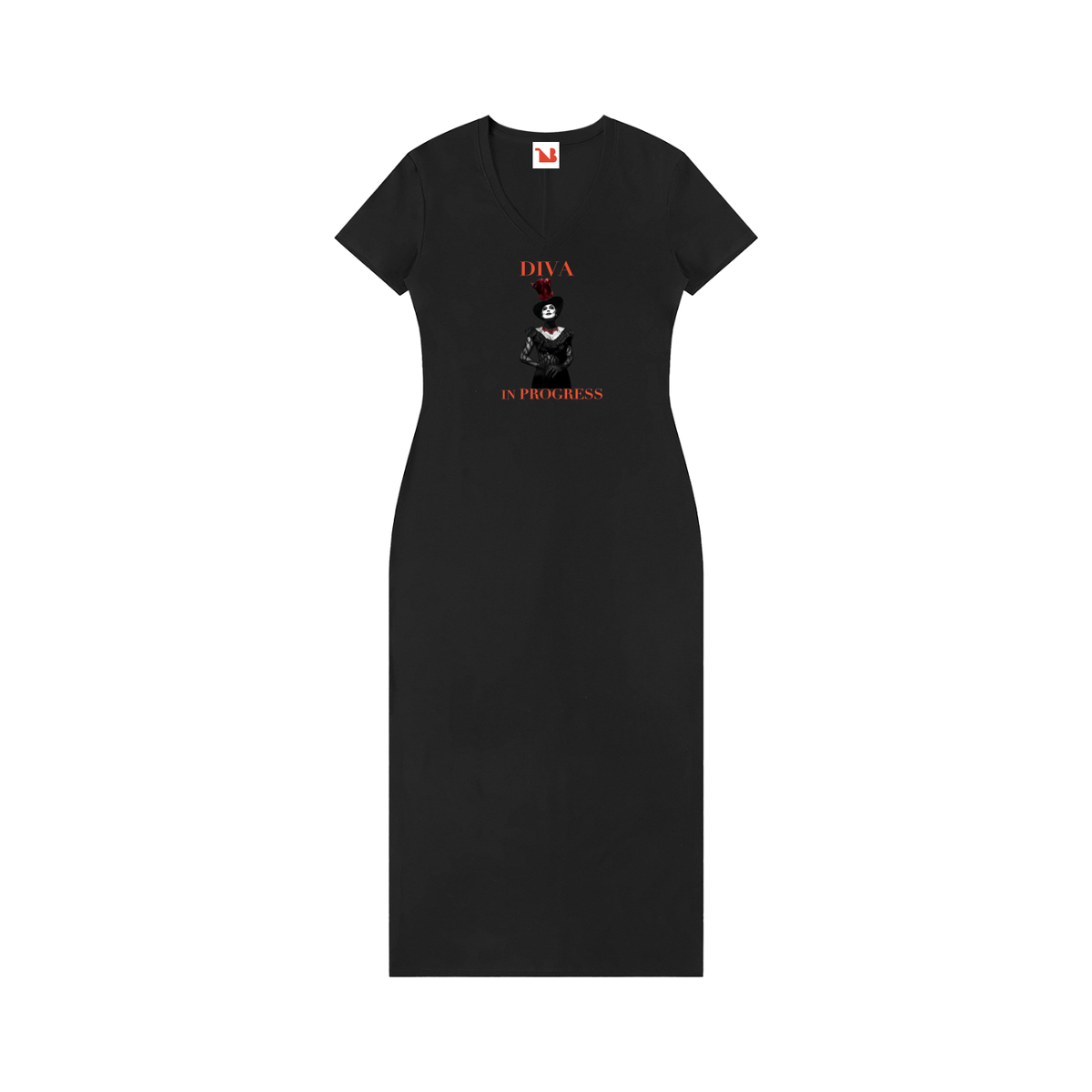 Women's V-Neck Maxi Dress | DIVA IN PROGRESS