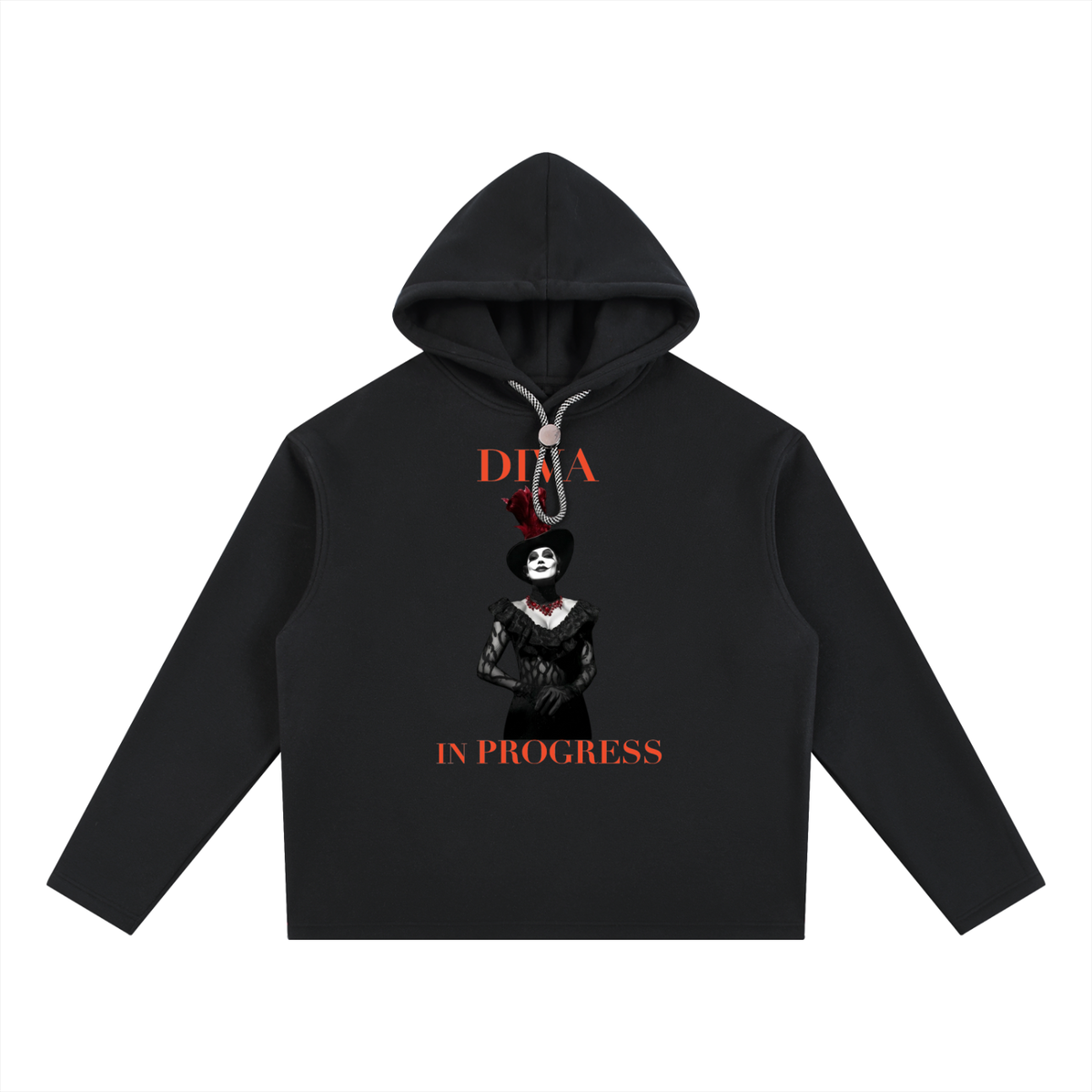 Unisex Oversized Fleece Hoodie | DIVA IN PROGRESS