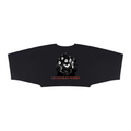 Batwing Sleeve Crop Tee — LES ÉTOILES NOIRES | Dark Feminine Fashion