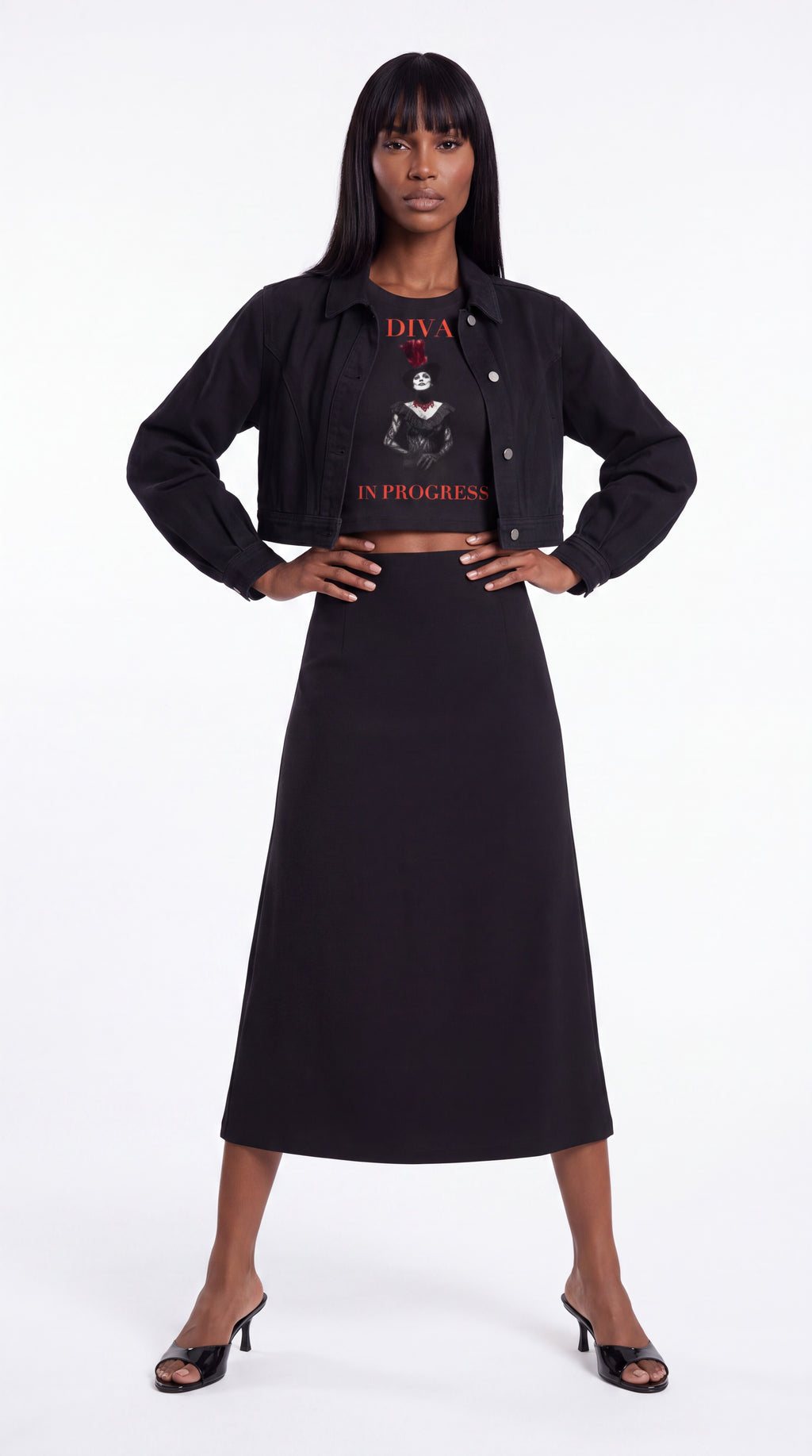 Women's Knit Maxi Skirt