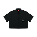 Women’s Crop Short Sleeve Shirt | DIVA IN PROGRESS | LE SALON NOIR