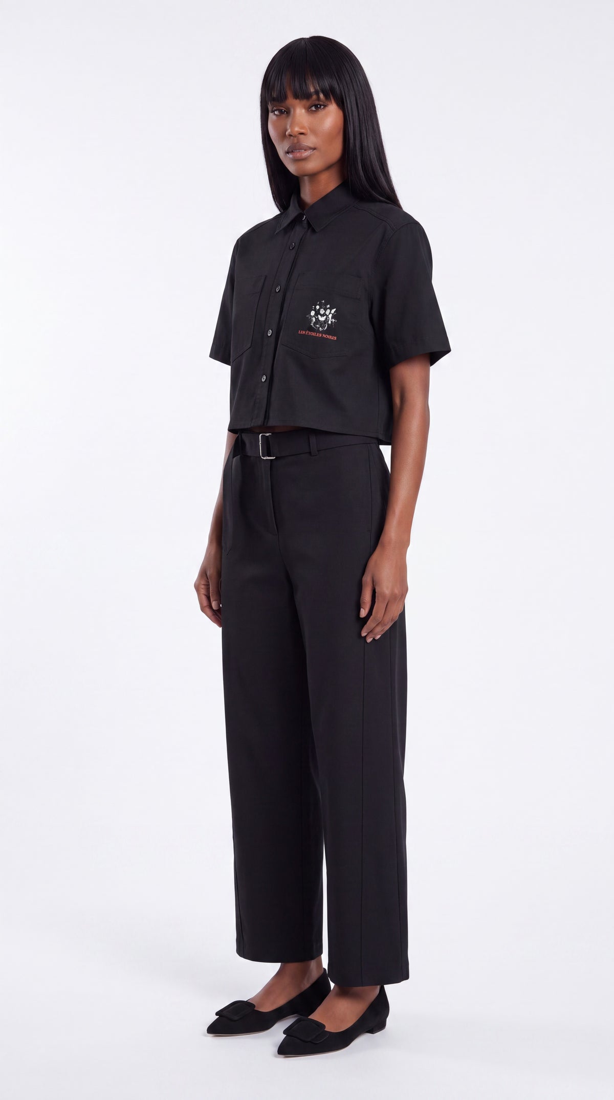 Women’s Crop Short Sleeve Shirt | DIVA IN PROGRESS