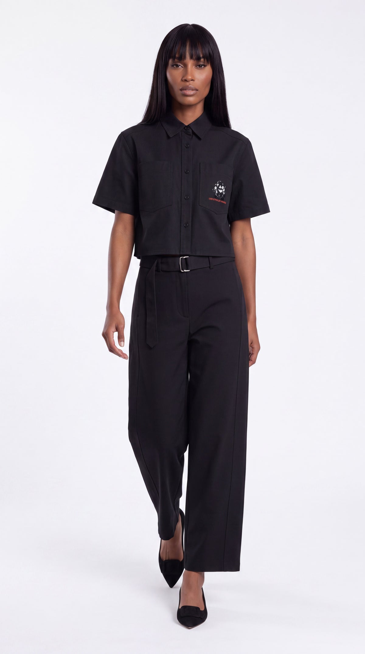 Women’s Crop Short Sleeve Shirt | DIVA IN PROGRESS