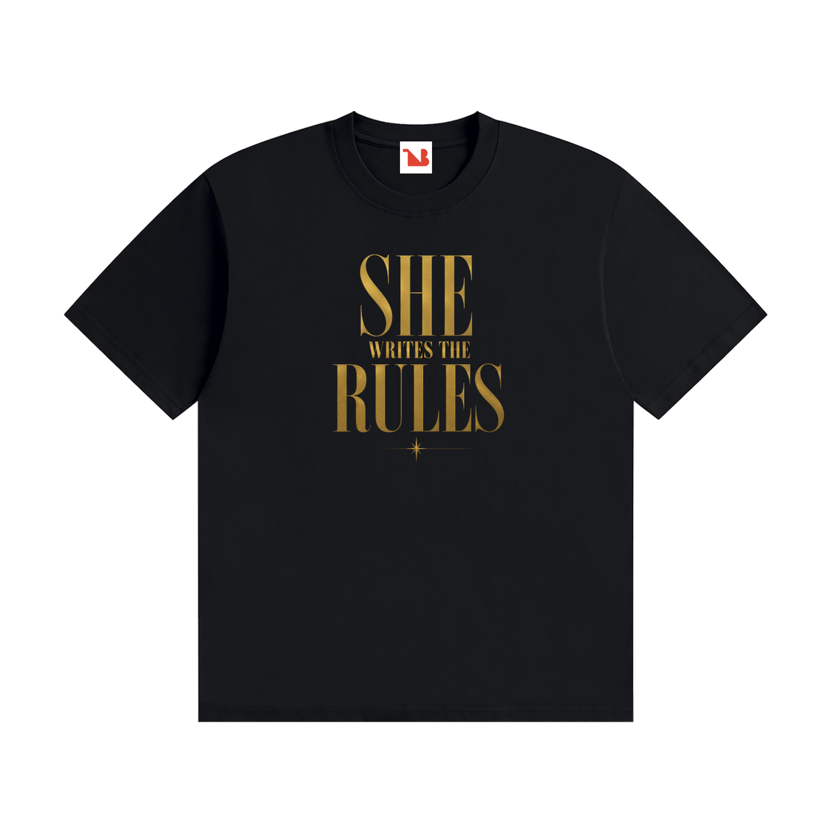 Unisex Seamless 100% Cotton Tee | SHE WRITES THE RULES