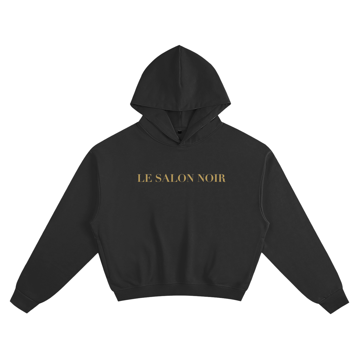 Unisex 100% Cotton Cropped Hoodie | LE SALON NOIR