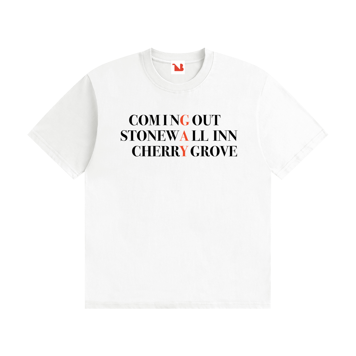 Unisex Seamless 100% Cotton Tee | HIDDEN IN PLAIN SIGHT: GAY