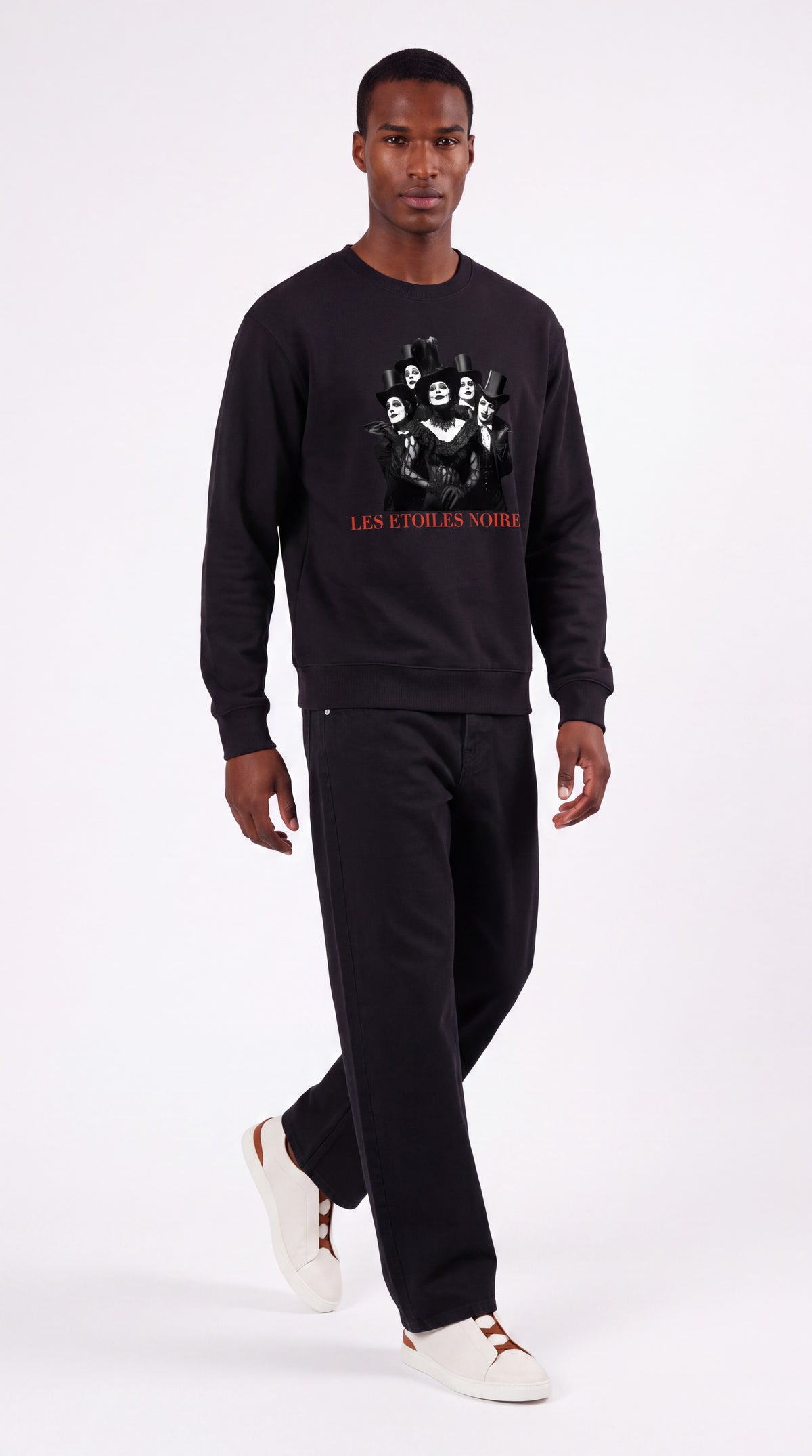 Unisex Drop Shoulder Sweatshirt | LES ÉTOILES NOIRES