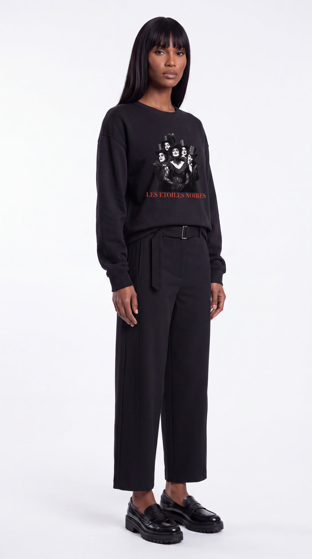Unisex Drop Shoulder Sweatshirt | LES ÉTOILES NOIRES