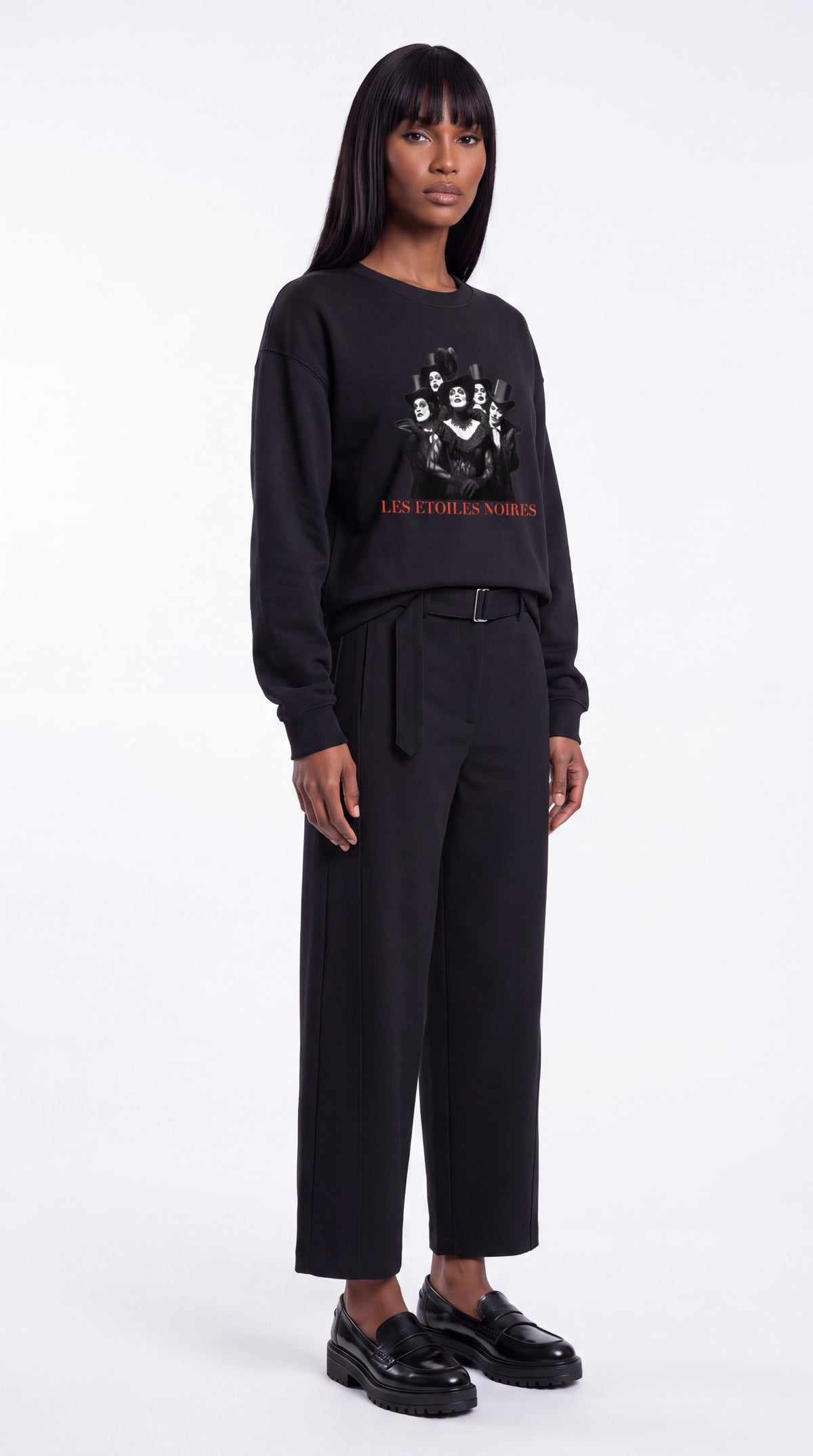 Unisex Drop Shoulder Sweatshirt | LES ÉTOILES NOIRES