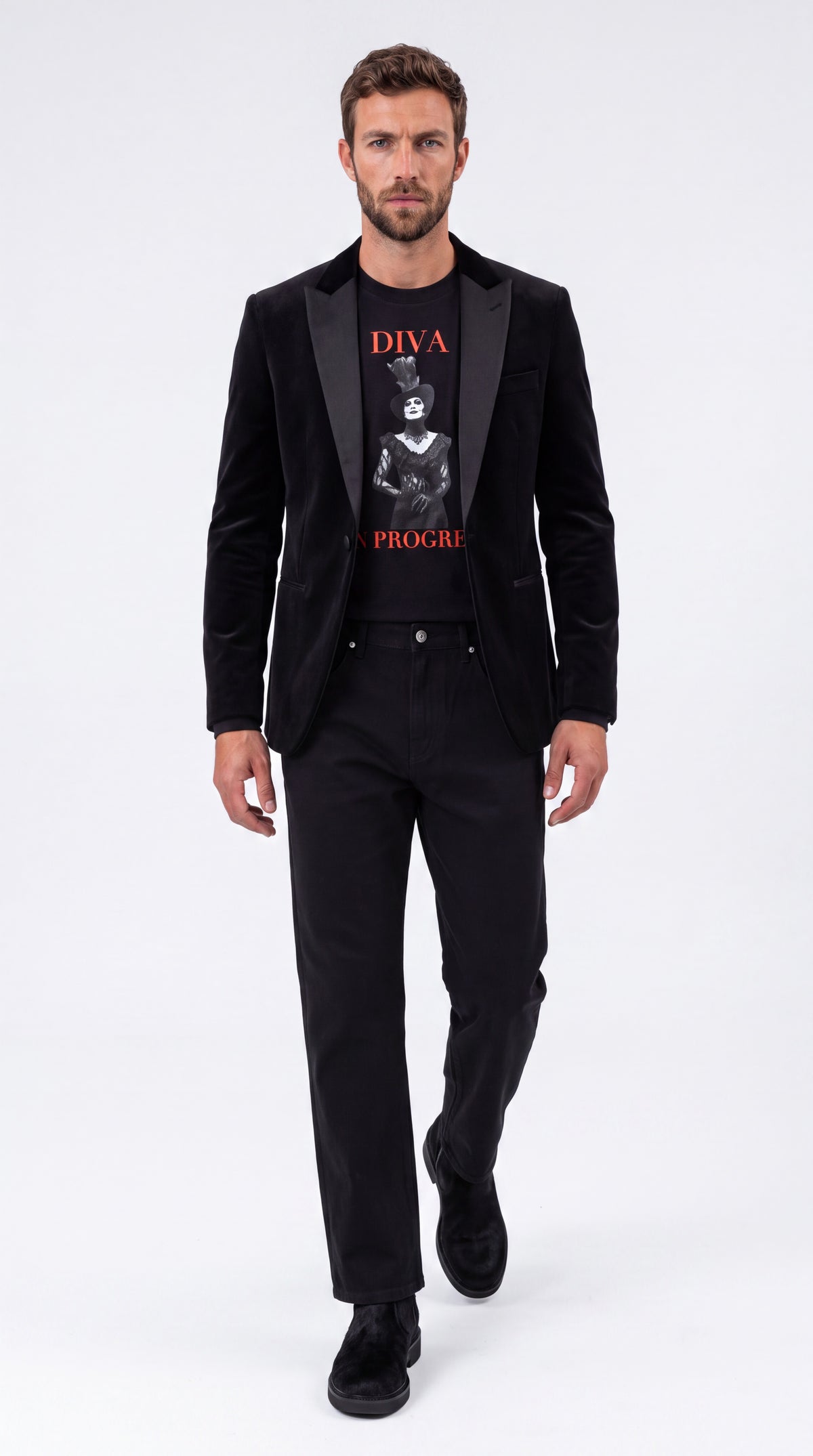 Unisex Heavyweight Long Sleeve Tee | DIVA IN PROGRESS
