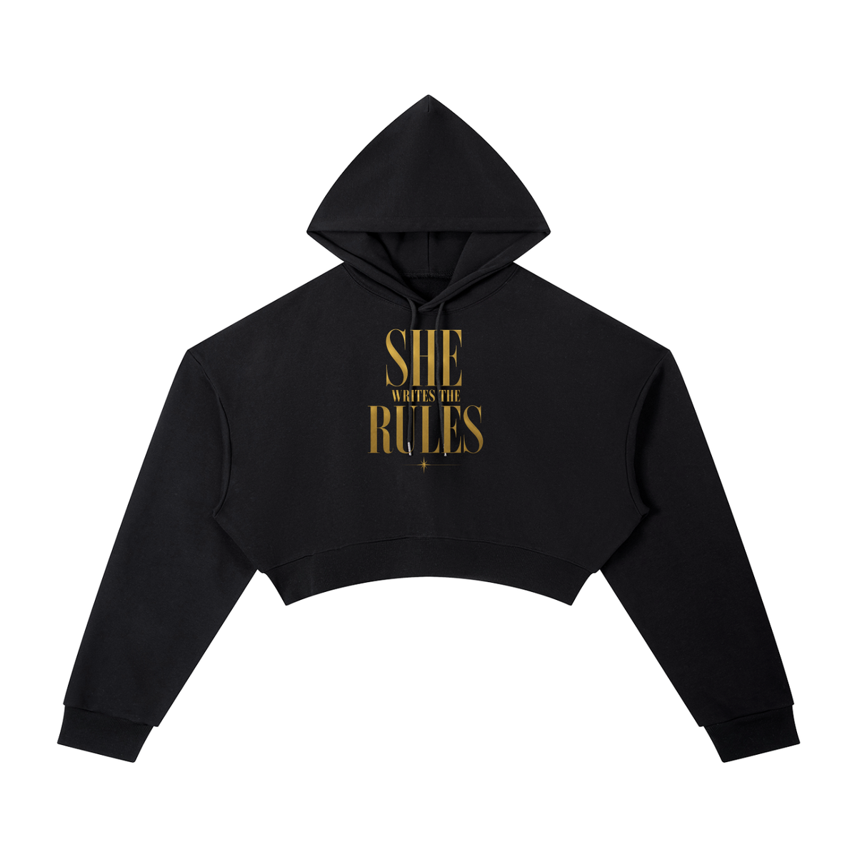 Women's Cropped Hoodie | SHE WRITES THE RULES