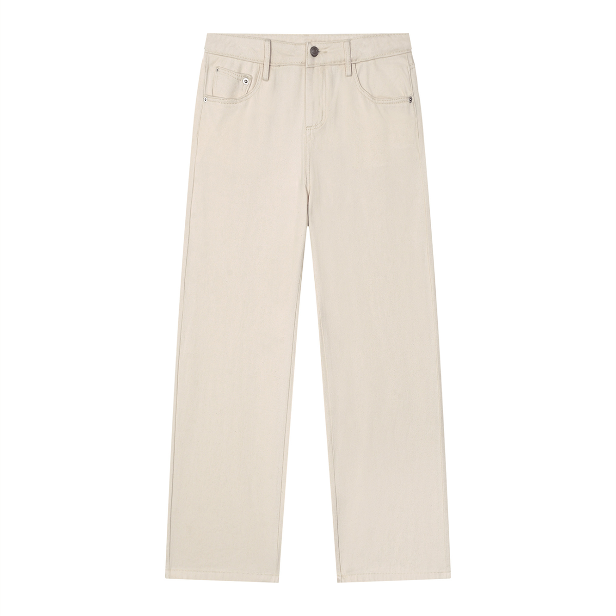 Men’s Vintage Wash 5-Pocket Straight-Leg Pants